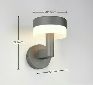 Trio MACKENZIE outdoor wall lamp 230561142 small 4