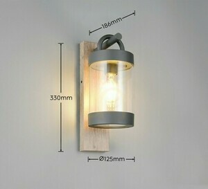 Trio SAMBESI outdoor wall lamp 204160135 small 4