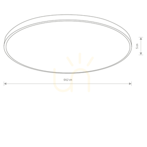 AGNES ROUND LED PRO plafond 10976 Nowodvorski small 5