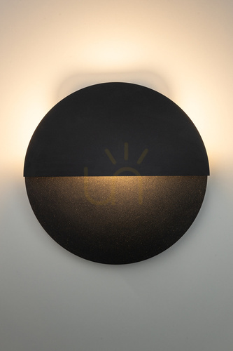 Check Sigma LUNA M wall light black steel LED 7W 40862