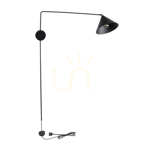 Check Wall Lamp Sigma MAGIC Black Steel E27 40927