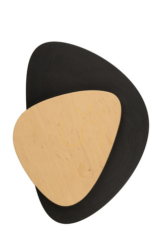 Check Sigma PEDRA Wall Lamp LED Black Oak Plywood 7W 350 lm 40868