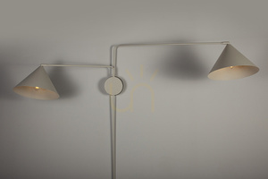 Wall Lamp Sigma MAGIC 2xE27 Grey Beige Steel 40932 small 1