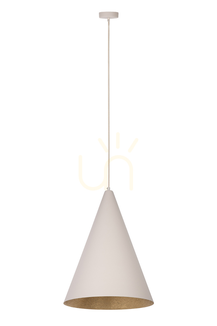Pendelleuchte Sigma VESUVIO 35 cm beige gold E27 41066