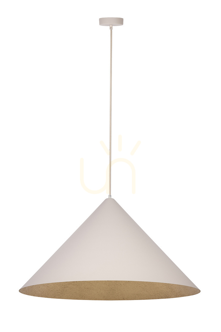 Pendelleuchte Sigma VESUVIO 3xE27 beige gold 70 cm 41068