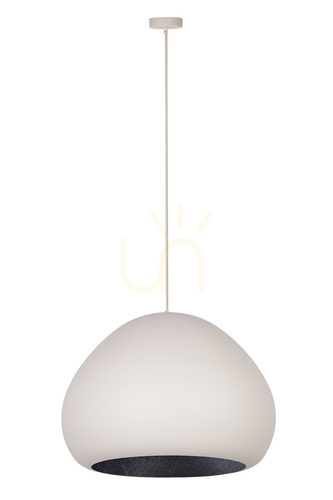 Check Pendant Light Sigma LAVA 52 cm Beige Black E27 41083
