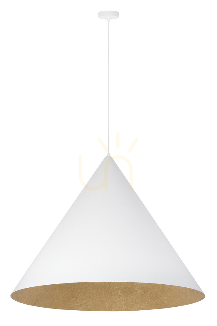 Pendelleuchte Sigma VESUVIO 1xE27 weiß-gold 77 cm SKU 41029