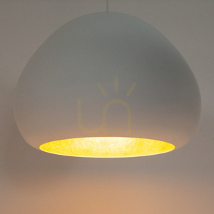 Sigma LAVA Pendant Light 1xE27 White Gold 52 cm 41076 small 1