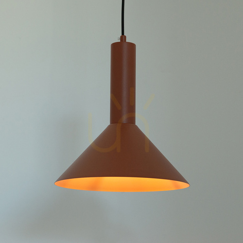 Check Pendant Light Sigma VITRUM Brick E27 26 cm Steel 41114