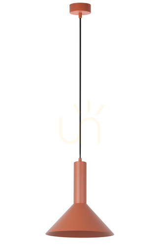 Check Pendant Light Sigma VITRUM Brick E27 26 cm Steel 41114