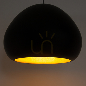 Pendant Light Sigma LAVA 1xE27 Black Gold 52 cm Loft 41077 small 1