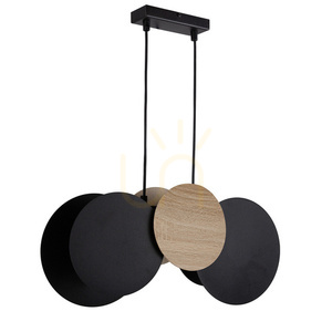 Sigma TOLA Pendant Lamp 2xE27 Black Oak 44 cm SKU 41092 small 0