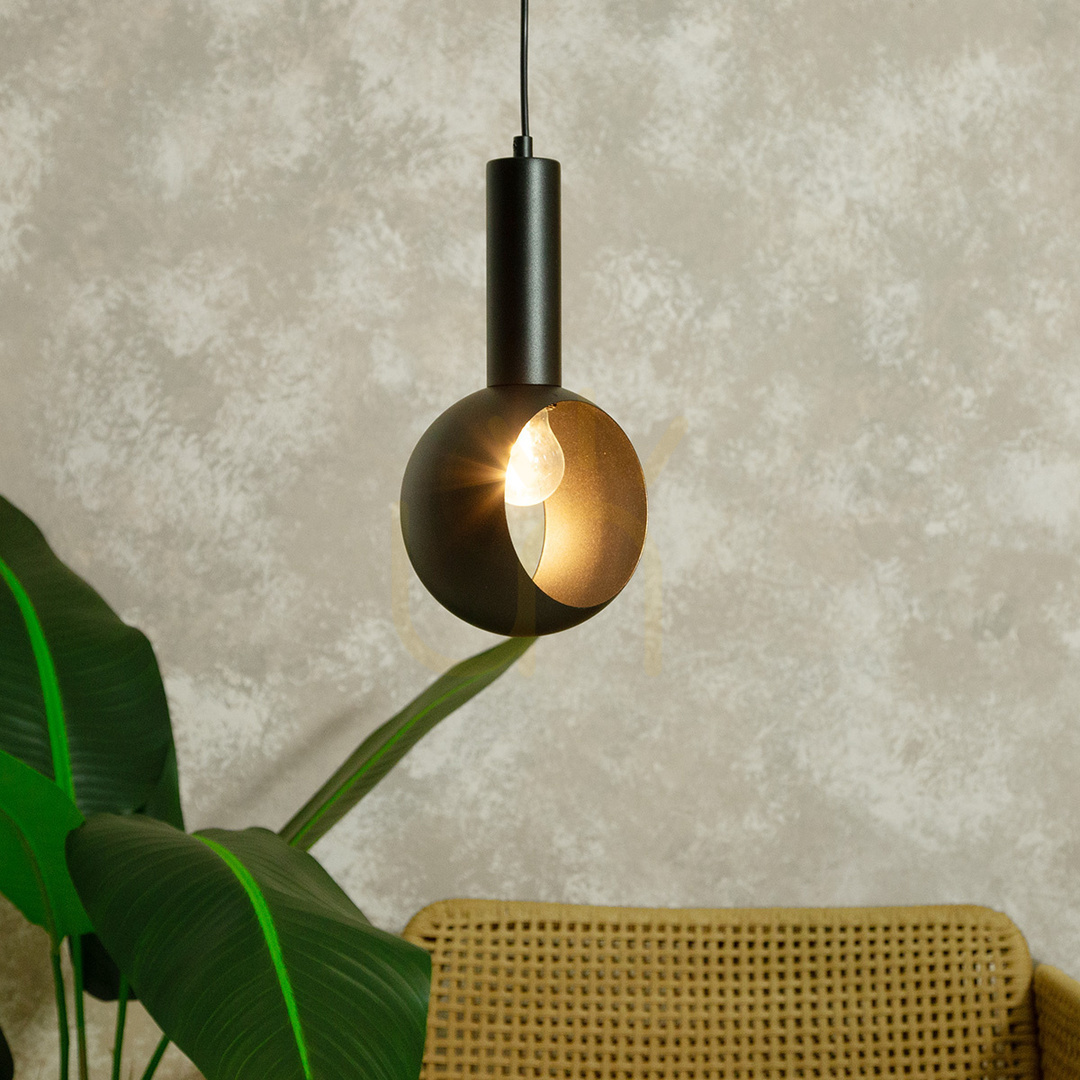 Pendant Light Sigma VITRUM Black E27 SKU 41108