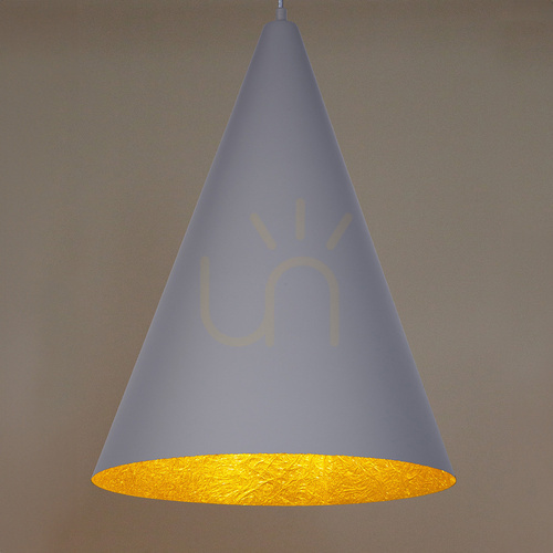 Check Pendant Light Sigma VESUVIO 35 cm Gray Gold E27 41046