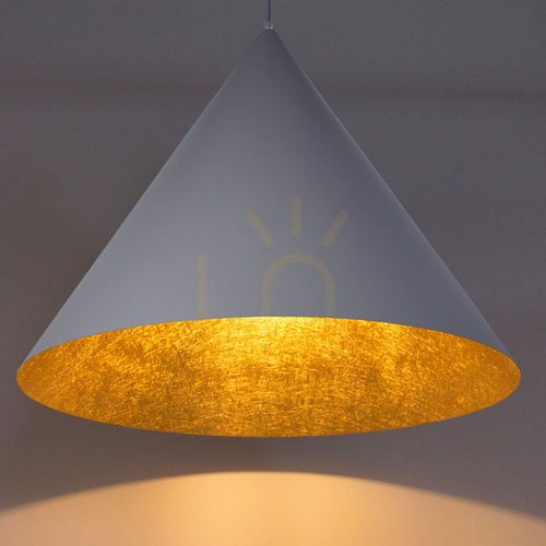 Check Sigma VESUVIO 3-Light Gray Gold Pendant Lamp 77 cm SKU 41050