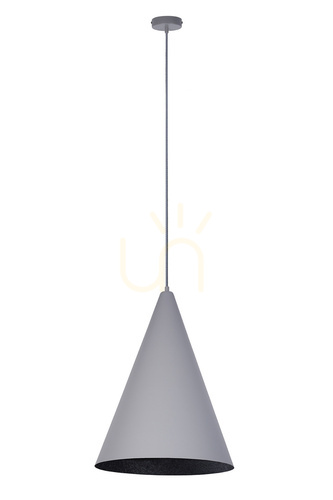Check Pendant Light Sigma VESUVIO 41051 E27 Grey Black 35 cm