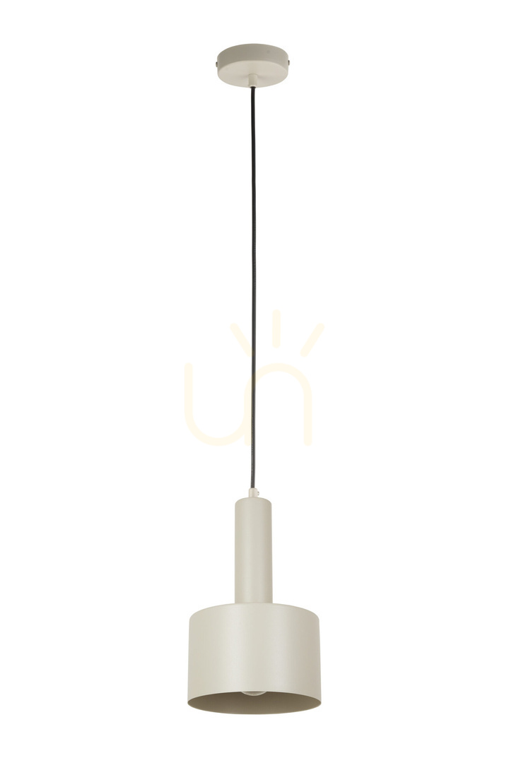 Pendelleuchte Sigma VITRUM grau-beige E27 17 cm 41106