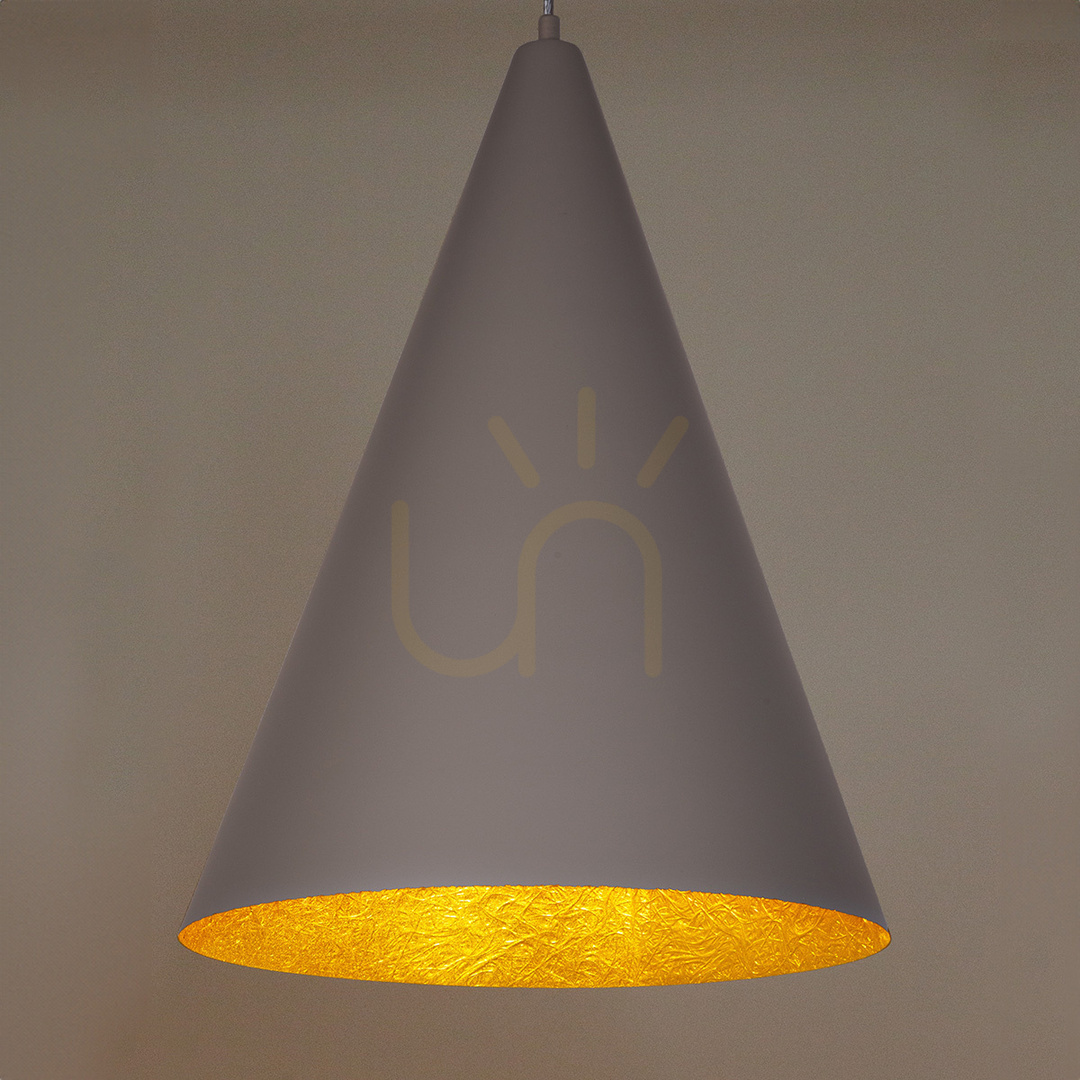 View Sigma VESUVIO Pendant Lamp 35 cm Taupe Gold E27 41056 Sigma VESUVIO Pendant Lamp 35 cm Taupe Gold E27 41056