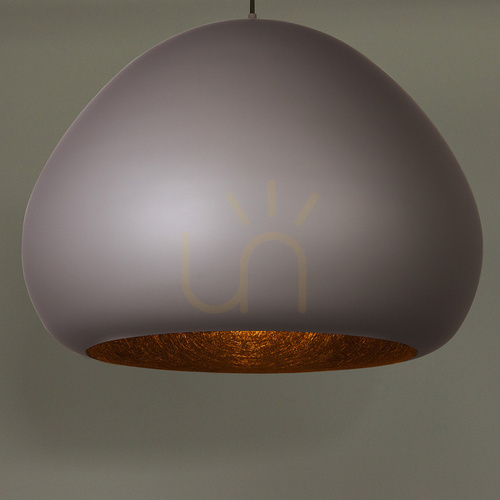 Check Sigma LAVA Pendant Light Black Taupe 52 cm E27 41081