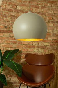 Sigma Pendant Light 46 cm Taupe Gold E27 41090 0 Sigma Pendant Light 46 cm Taupe Gold E27 41090 small 0