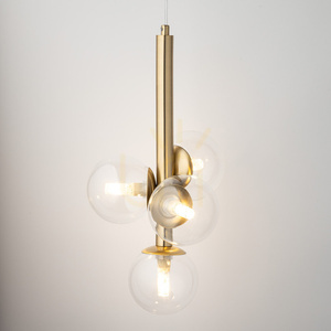 Pendant Light Sigma PERLA LUX 4xG9 Satin Gold 40856 small 1