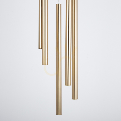 Check Pendant Light Sigma SOPEL LUX Brushed Gold G9 40957