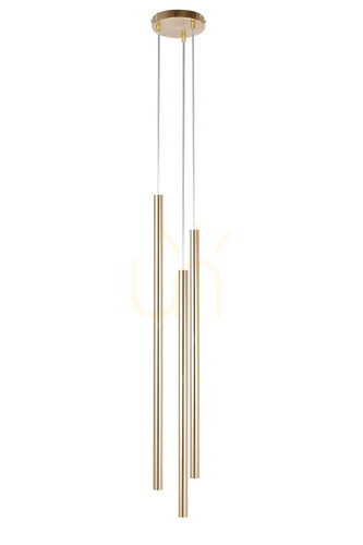 Check Pendant Light Sigma SOPEL LUX 3xG9 Brushed Gold 40964