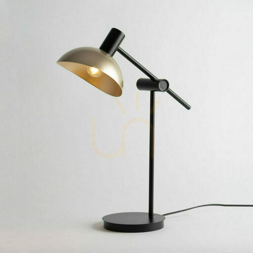 Check Desk lamp Sigma Artis black gold E14 steel 45 cm 50357