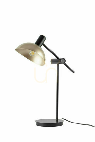 Check Desk lamp Sigma Artis black gold E14 steel 45 cm 50357