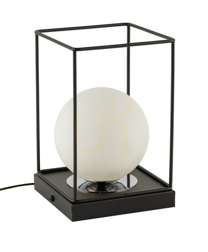 Check Desk lamp Sigma Aroma black silver G9 LED 12W 50373
