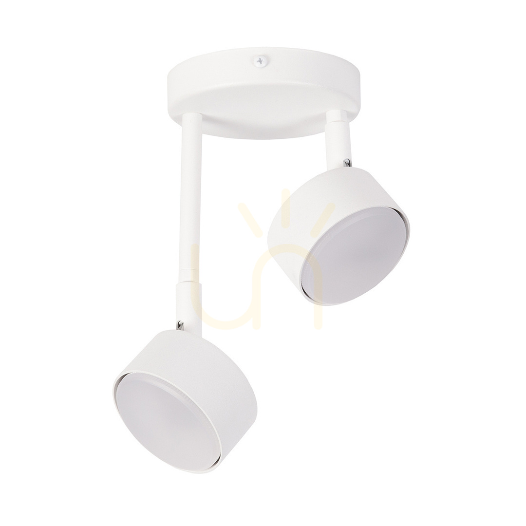 Plafon Sigma NEMO 2xGX53 biały stalowy 18 cm 40981