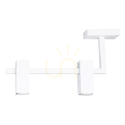 Check Plafon Sigma 2xGU11 LED white 36 cm stal malowana 41023