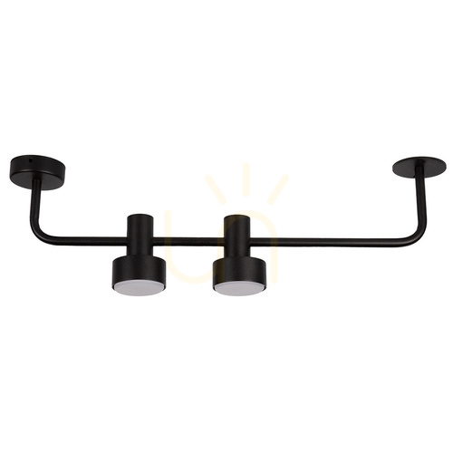 Check Plafon Sigma MONA 2xGX53 czarny 80 cm 40900