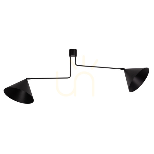 Check Plafon Sigma MAGIC 2xE27 czarny 40930