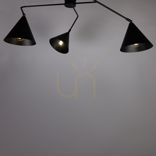Check Ceiling light Sigma GALAXY 2xE27 black 40938