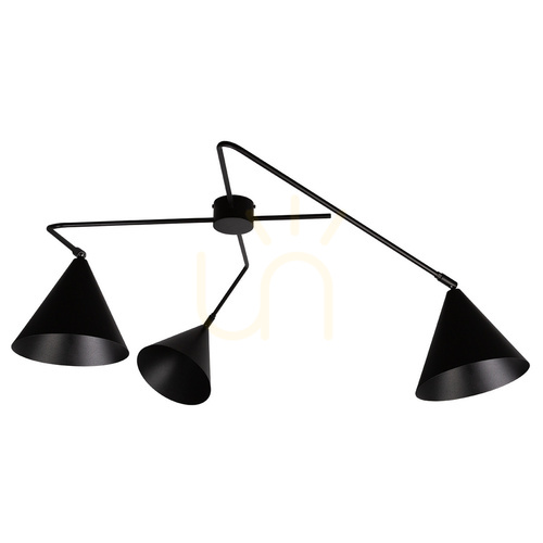 Check Ceiling light Sigma GALAXY 2xE27 black 40938