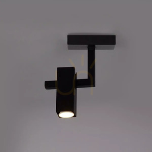 Plafon Sigma 1xGU11 LED 4W black stal malowana 41018 small 0