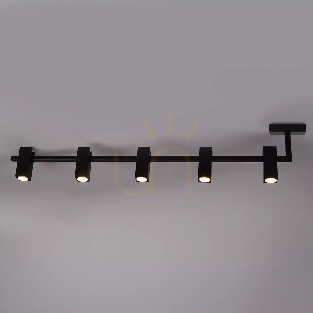 Plafon Sigma TOP 5xGU11 czarny 41021