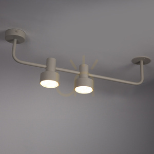 Ceiling Light Sigma MONA 2xGX53 Grey Beige 80 cm Steel 40905 1 Ceiling Light Sigma MONA 2xGX53 Grey Beige 80 cm Steel 40905 small 1
