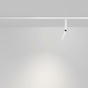 FOCUS DUAL busbar spotlight TR142-1-6W3K-W Maytoni small 4