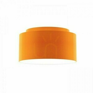 Lampshade, Double 55/30 Polycotton Black/White PVC Max lampshade. 23 W small 3