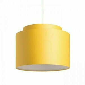 Shade, Lampshade Double 40/30 Polycotton Black/White PVC Max. 23 W 1 Shade, Lampshade Double 40/30 Polycotton Black/White PVC Max. 23 W small 1