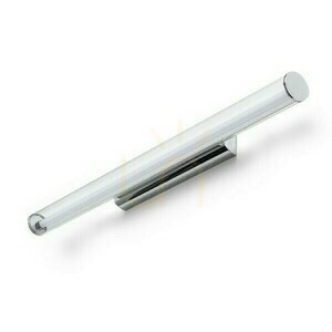 Wall lamp Rivier Led 89 wall lamp Chrome/Acrylic Transparent 230 V 18 W 3000 K small 1
