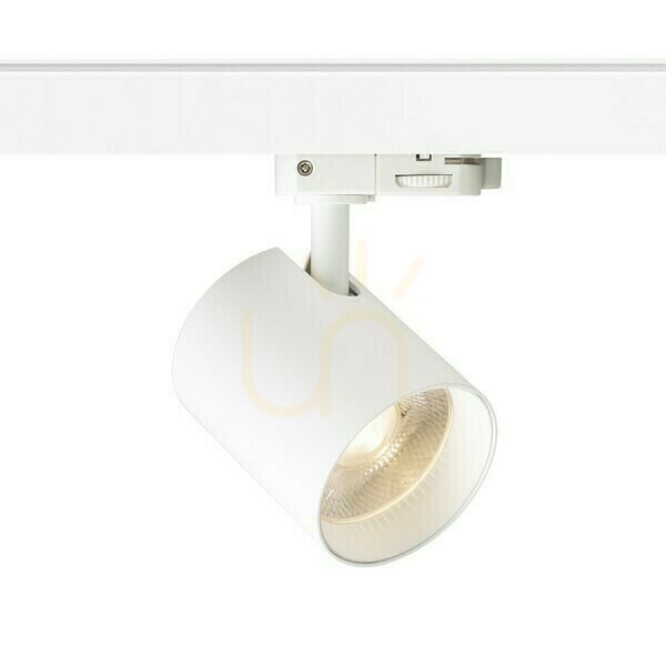 Iris 7 To 3 Phase Reflector. Rails White 230 V Led 10 W 24° 3000 K