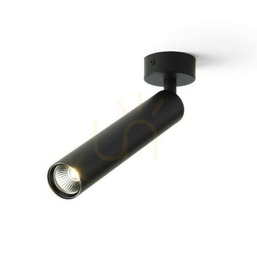 Check Downlight Darrin R Surface-mounted Black 230 V Led 6 W 24° 3000 K