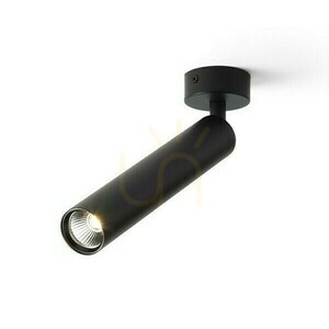Downlight Darrin R Surface-mounted Black 230 V Led 6 W 24° 3000 K small 0