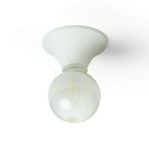 Bathroom Boy Ceiling Lamp White Plastic 230 V Led E27 11 W Ip44 small 1