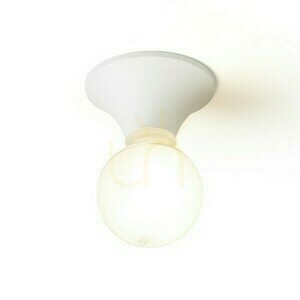 Bathroom Boy Ceiling Lamp White Plastic 230 V Led E27 11 W Ip44 small 0