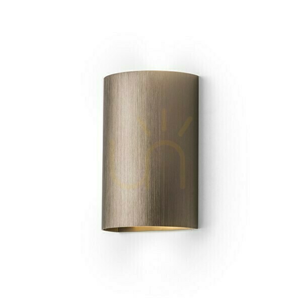 Display Wall lamp Capri R Brushed Bronze 230 V Led Gu10 2x9 W. Wall lamp Capri R Brushed Bronze 230 V Led Gu10 2x9 W.