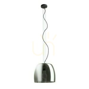 Orlando 35 Pendant Lamp Tinted Glass/Black 230 V Led E27 24 W. 0 Orlando 35 Pendant Lamp Tinted Glass/Black 230 V Led E27 24 W. small 0